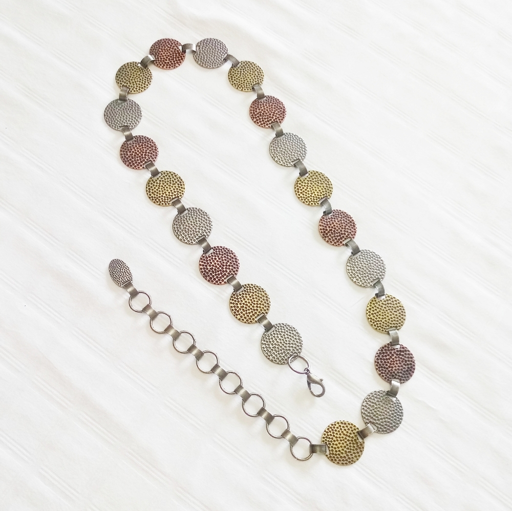 Tri-Tone Metal Link Belt